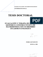 Terapia de Pareja Tesis Doctoral