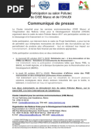 communiqu� de presse III