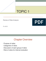 Topic 1 Ratio Analysis 6-15-17