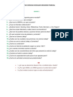 Preguntas Ciencias Sociales Segundo Parcial