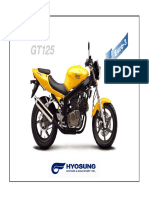 Hyosung GT 125AT Parts List