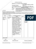 Planeacion Didactica Historia Segundo Grado 2017-2018