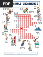 Past Simple Crossword Ii Puzzles Word Puzzles