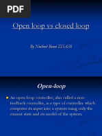 Control Engineering - Open Vs Closed Loop