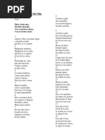Versos De La Paradura Del Nino Maria Madre De Jesus Angel