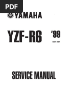 Yamaha Yzfr6 Yzf-R6 1998-2002 Factory Service Repair Manual PDF
