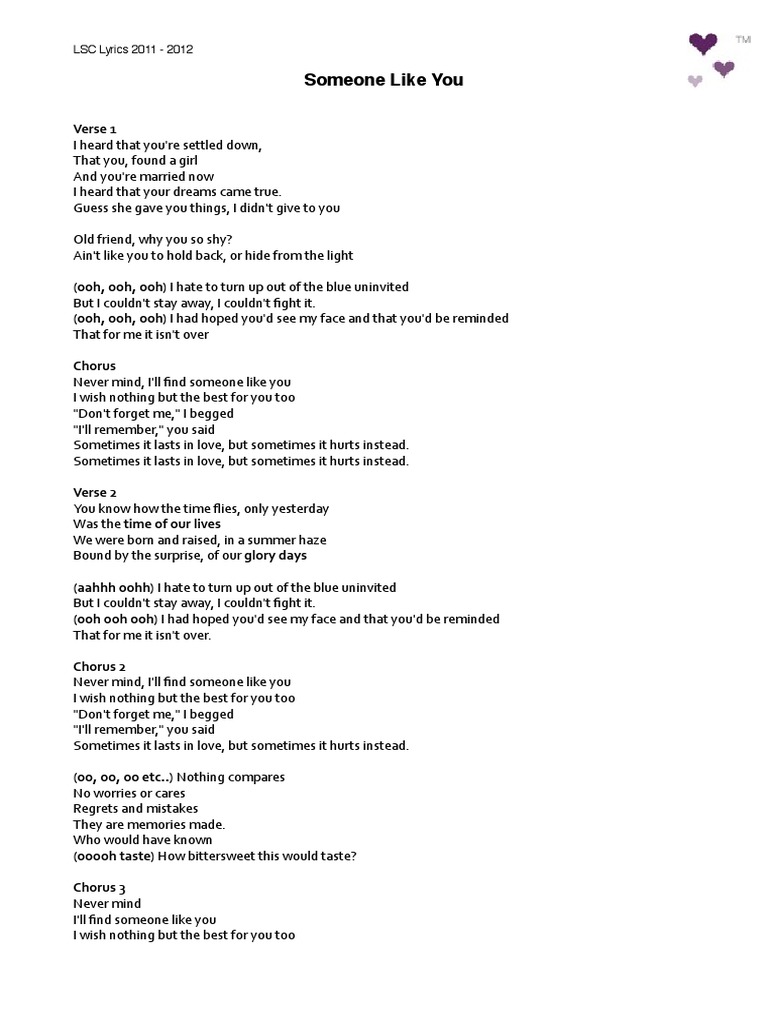 Someone To You Lyrics