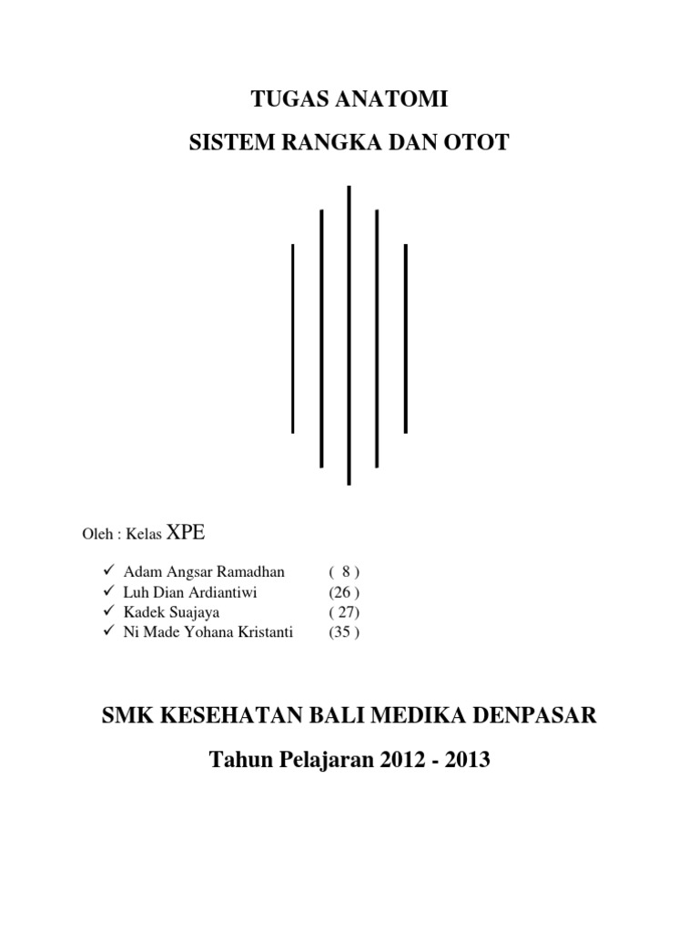  Struktur  Dan Fungsi Rangka Tubuh  Manusia  1