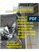 Investigasi Kecelakaan Fatal PDF