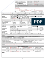 Project Information Form (Pif) : Consultancy/ Design Company