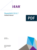 Netgear ReadyNAS OS 6.7 Software Manual