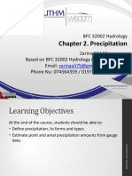 Chapter 2. Precipitation: BFC 32002 Hydrology