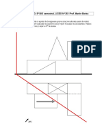 Perspectiva isométrica y corte de proyección en 5o BIO