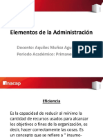 4elementos de La Administración