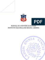 Manual de Convivencia Escolar Instituto Nacional  año 2017