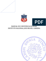 Manual de Convivencia Escolar Instituto Nacional Año 2017