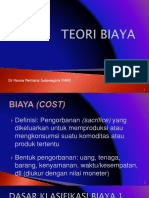 Cost Containment Teori Biaya