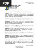 Lista de Exercicios De Física