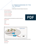 CCNA Exploration 1: Network Fundamentals v4.0 - Final Exam Answers - Full - 2013-2014