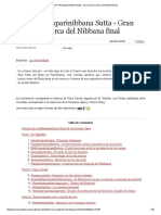 DN 16 Mahaparinibbana Sutta - Gran Discurso Acerca Del Nibbana Final