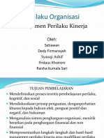 Perilaku Organisasi PP