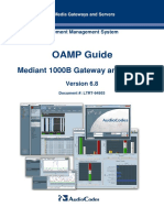 LTRT-94953 Mediant 1000 Gateway and E-SBC OAMP Guide Ver. 6.8