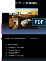 Movimientos Literarios