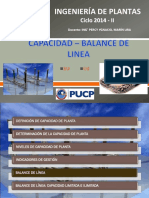 Ingeniería de Plantas 04 -Balance Linea PMARIN