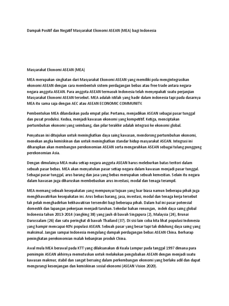 Dampak Positif Pdf