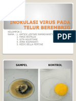 Inokulasi Virus Pada Telur Berembrio