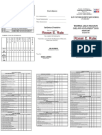 ECCD Checklist Skills for 5-Year-Old