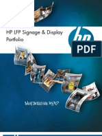 HP LFP Signage and Display