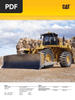 Technical Specifications: Dozer | PDF | Horsepower | Vehicle Technology