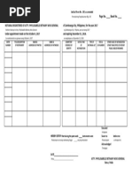 Judicial Form 143 Notarial Register | PDF | Notary Public | Practice Of Law