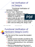 Lect 28 Verif 1 - Verification Overview