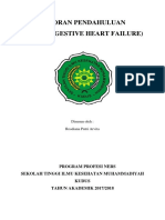 Laporan Pendahuluan CHF (Congestive Heart Failure)