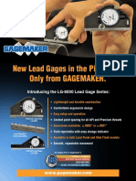 New Lead Gages from GAGEMAKER - Lightweight, Durable LG-6000 Series