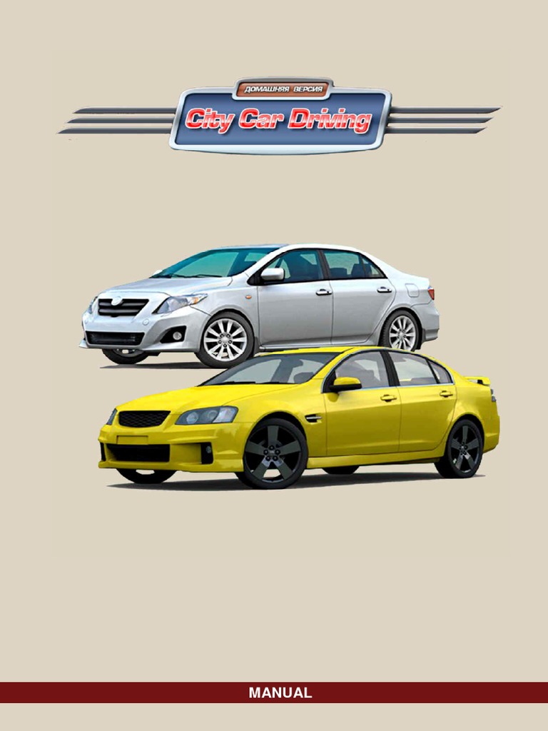 City Car Driving Manual in English PDF Manual Transmission Traffic