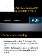 Epidemiologi & Diagnosis DM Tipe 2 DR - Sarni