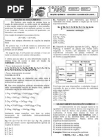 Química - Pré-Vestibular Impacto - Reações Químicas - Conceito e Classificação III