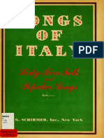 Songs of Italy (1904) PDF