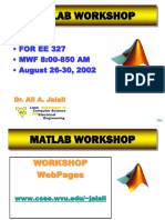 MATLAB Workshop Guide