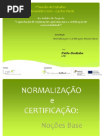 Normalizacao e Certificacao-Nocoes Base