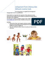 development creative task info sheet 