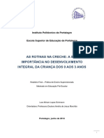 Versão Final - AS - ROTINAS - NA - CRECHE - A - SUA - IMPORTÂNCIA - NO - DESENVOLVIMENTO - INTEGRAL - DA - CRIANÇA - DOS - 0 - AOS - 3 - ANOS PDF