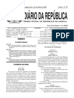 Diário Da República de Angola