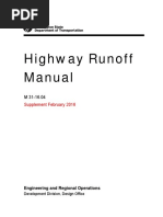WSDOT Hydraulic Design Policy Guide | PDF | Stormwater | Surface Runoff