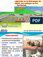 Diapositivas La Innovación Agrícola en La Estrategia de Desarrollo Rural Con Enfoque en Los Territorios