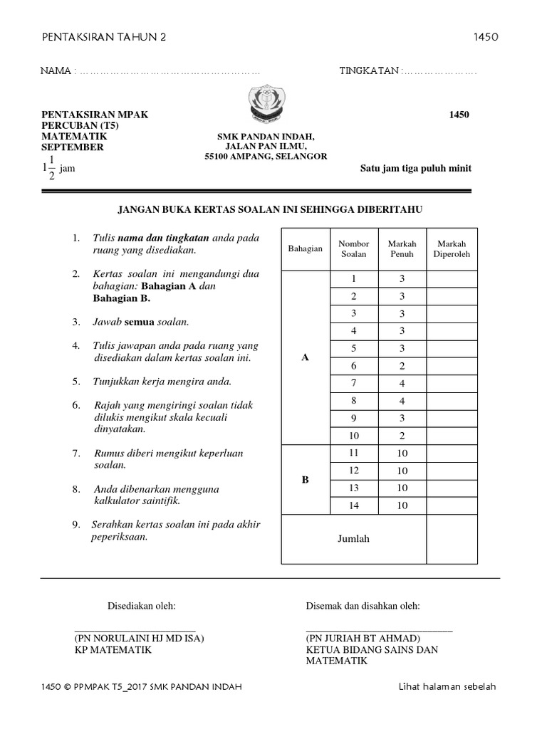 Percubaan Mpak 2017 Pdf