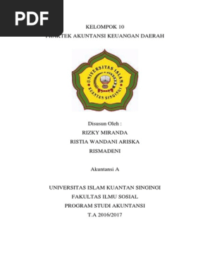 Praktek Akuntansi Keuangan Daerah Docx